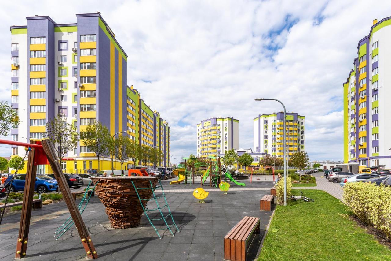 קייב 0272 Нова Затишна Квартира Жк Щасливий מראה חיצוני תמונה